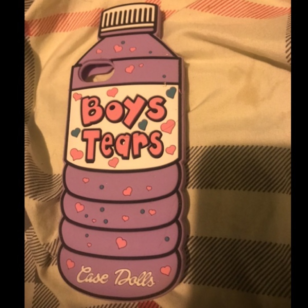 iPhone 7, 8 case 3D Bottle Boys tears brand new